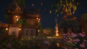 Раслабляющая музыка на фоне Minecraft Relax