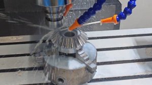 Изготовление шестерни на фрезерном станке с ЧПУ.