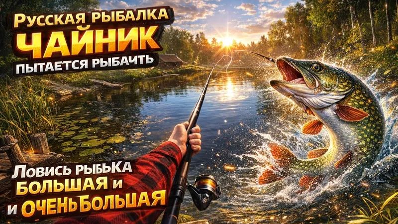 Russian Fishing 4► ЧАЙНИК пытается рыбачить► ловись рыбка большая и ОЧЕНЬ большая►RTX 5070 Russian Fishing 4► ЧАЙНИК пытается рыбачить► ловись рыбка большая и ОЧЕНЬ большая►RTX 5070