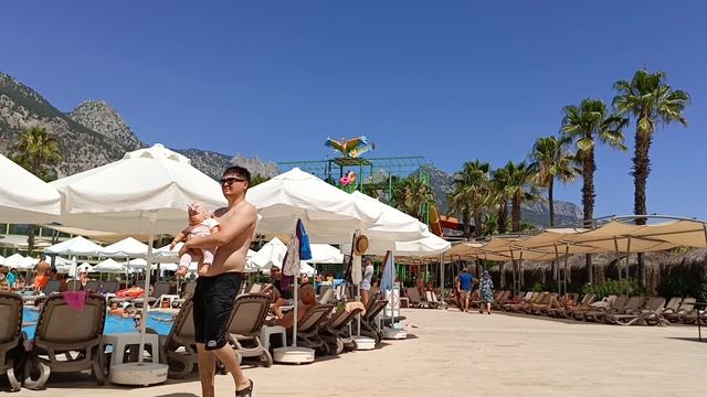 Вид у бассейна