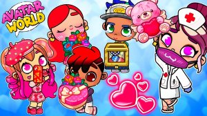 День всех влюблённых ♥️ в Аватар Ворлд 😍. Крутой праздник для девчонок 💃🏼/♥️AVATAR WORLD♥️