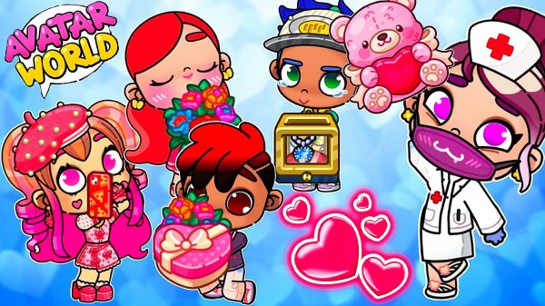 День всех влюблённых ♥️ в Аватар Ворлд 😍. Крутой праздник для девчонок 💃🏼/♥️AVATAR WORLD♥️