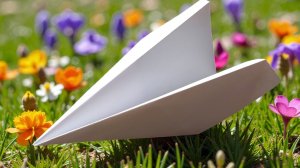 Самый лучший бумажный самолетик