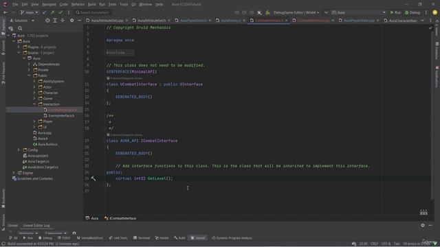 09. Player Level and Combat Interface смотреть онлайн