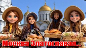 Москва Златоглавая...Песни ИИ. #Нейросетьклипы #музыкаИИ #Нейросетьпесни