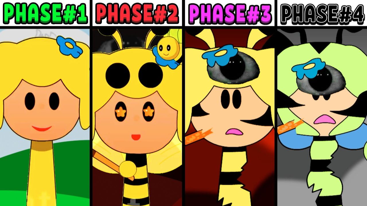 INCREDIBOX SPRUNKI: ВСЕ ФАЗЫ НОВОГО ОС BEA! 🐝✨ ОТ ФАЗЫ 1 ДО ФАЗЫ 4! 🚀🌸 смотреть онлайн