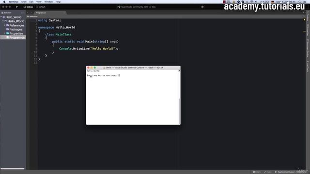 8. Hello World on a Mac смотреть онлайн