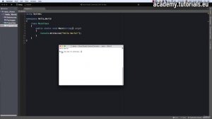 8. Hello World on a Mac