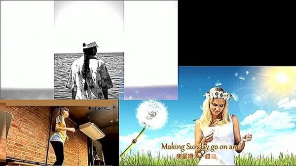 Диана Анкудинова и Daniel Boone - "Этот Прекрасный день" (сплит)