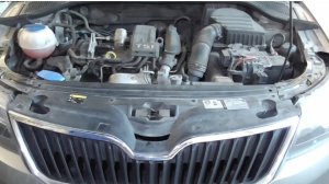 Замена масла в двигателе Skoda Rapid