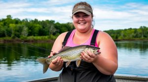 Рыбалка в стиле „нежность“: паук и богатый улов