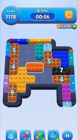 Color Block Jam 1178 Уровень