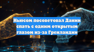 Ньюсом посоветовал Дании спать с одним открытым глазом из-за Гренландии