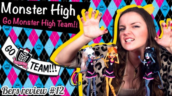 Сет веркошек черлидеров/Monster High Fearleading Set Ghoul Spirit Обзор и Распаковка\ Review Y7297