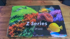 WEEK AQUA Z250pro Z400pro Распаковка,настройка,замеры аквариумного светильника.