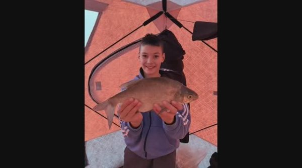 Рыбалка зимой, на Иваньковском водохранилище