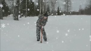 С внуком на рыбалке.