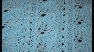 25 . МК# ОЧЕНЬ КРАСИВЫЕ АЖУРНЫЕ ЛИСТЬЯ#УЗОР СПИЦАМИ#