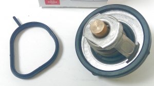 Замена элемента термостата форд фокус 2.