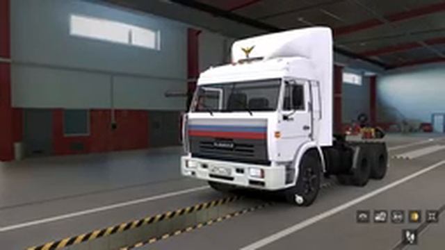 (видео не моё) мод на камаз из фильма дальнобойщики