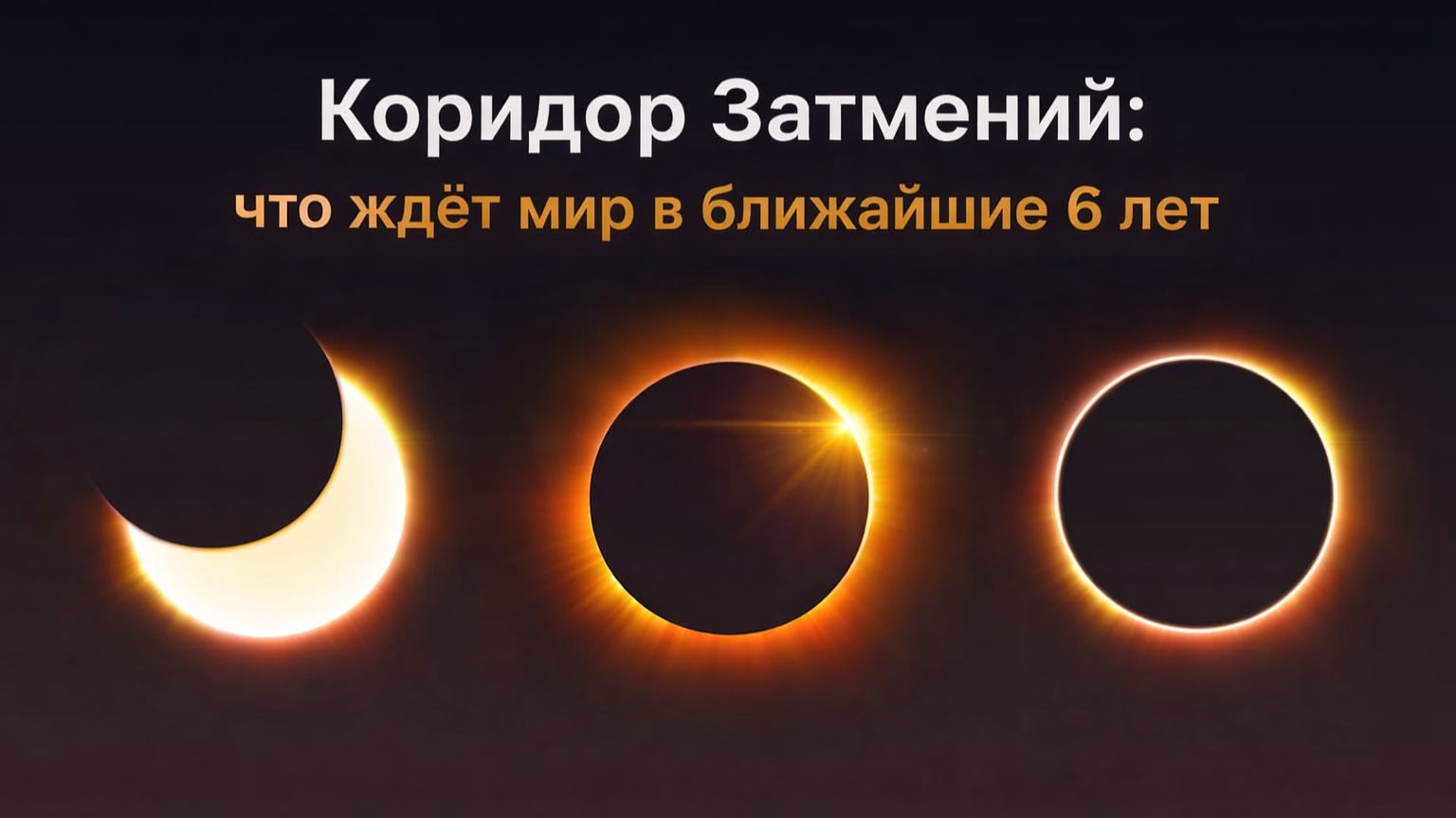 Коридор Затмений: что ждёт мир в ближайшие 6 лет смотреть онлайн