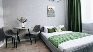 Студия "Зеленая" на 2 человека в Шерегеше