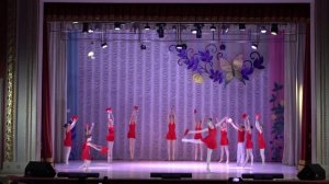 Финальный танец Отчетного концерта «Сердечки» солистка Ялминкина Антонина