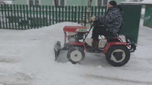 Зима 2026 с помощником агромаш  мт 110