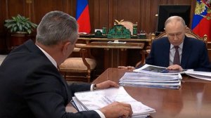 Владимир Путин провел встречу с главой Северной Осетии