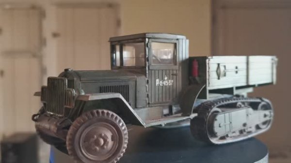 Готовая модель ЗИС-42, масштаб 1:35.
