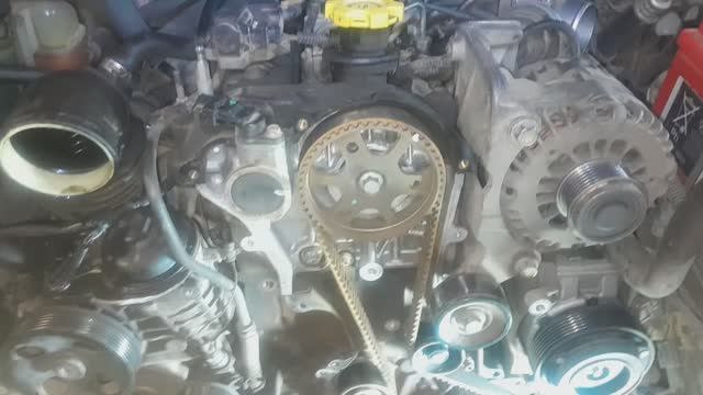 Шевроле Триблейзер 2.8 дизель метки ГРМ