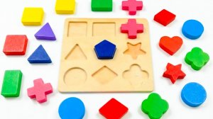 Учим Геометрические Фигуры - Видео для малышей
