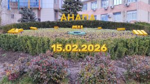 Анапа 15.02.2026