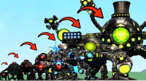 ПОЛНАЯ ЭВОЛЮЦИЯ OMNIDROID ОТ ВЕРСИИ X1 ДО ВЕРСИИ X20 В GARRY'S MOD