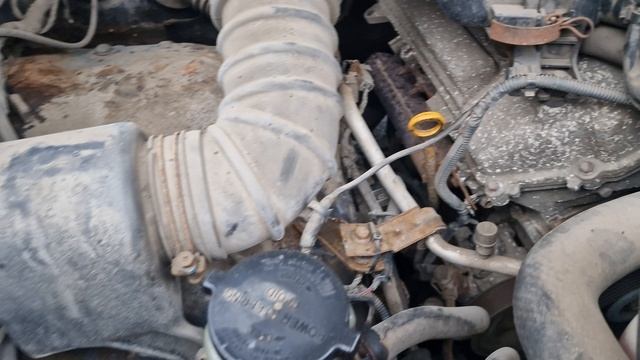 Prado 120. Прогрев двигателя смотреть онлайн