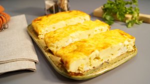 Омлет с молоком. Пышный и нежный. Самый простой рецепт. Омлет в духовке нереально вкусный!