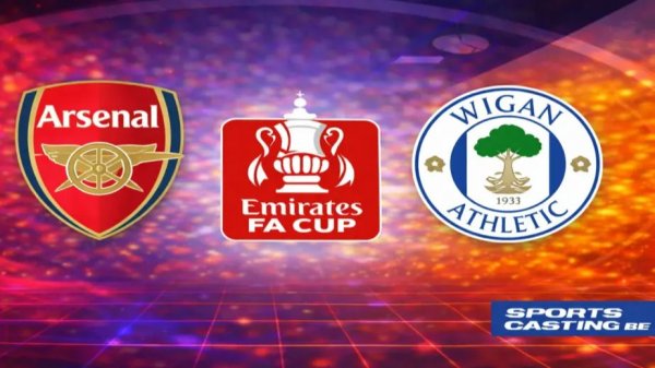 Арсенал — Уиган Атлетик Футбол. Англия. Кубок. 1/16 финала 15.02.2026 Прямая трансляция