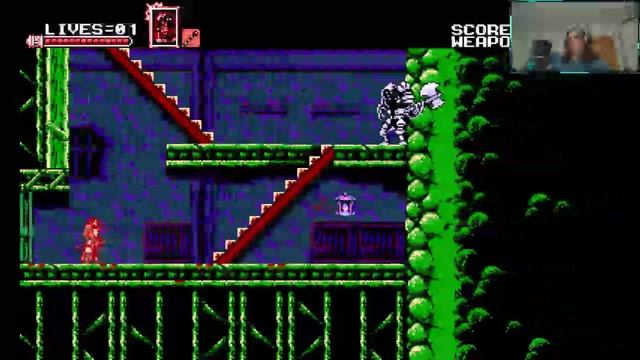 SWITCH Bloodstained Curse of the Moon [v1.1.2] серия 22 - Один в ванной