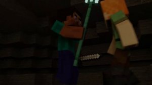 Алекс и Стив Лайф ПРОТИВ Сущности 303 (Майнкрафт анимация)