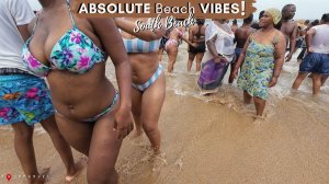 Южная Африка ｜ Дурбан: НЕВЕРОЯТНО! Самый веселый пляж в АФРИКЕ!