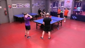 отборочный тур играем турнир по настольному теннису 08.02 Парный МИКСТ