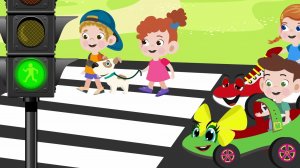 Такси подвези - Песенка из 3 серии Зен и Ден - Развивающие мультсериалы для детей- Зебра в клеточку