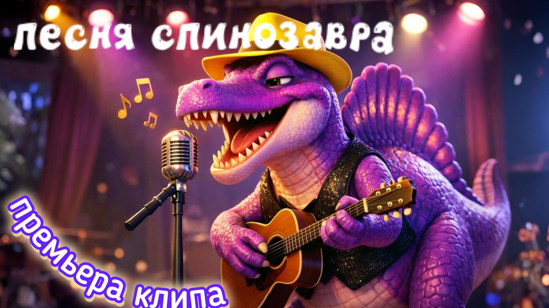 ПЕСНЯ СПИНОЗАВРА — премьера клипа! 🎶