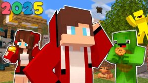 Лучшие анимации Джей Джея за 2025 год. Майнкрафт Мультик