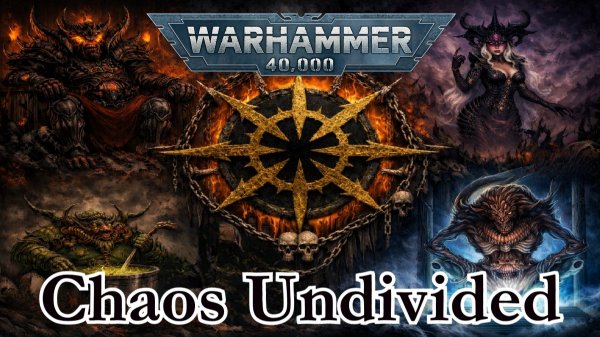 Suno AI - Вадим Уваров - Хаос неделимый / Chaos Undivided Warhammer 40000 balck metal