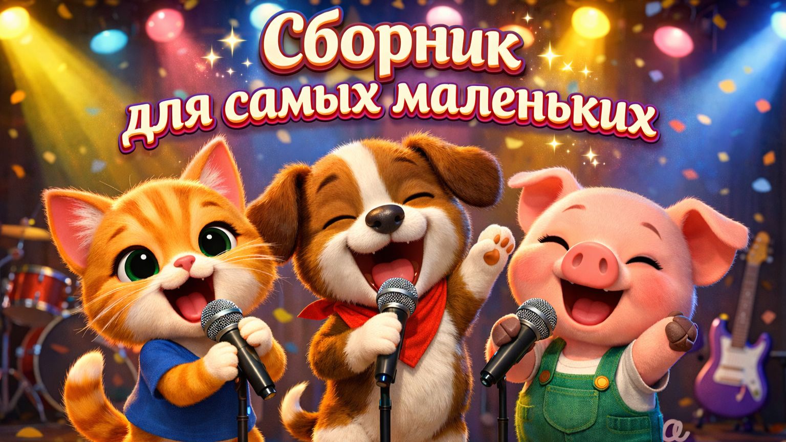 Сборник Песенок для Самых Маленьких — Лучшие мульт‑песни для малышей | Детские песенки смотреть онлайн