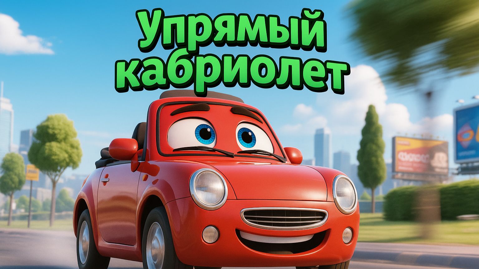 Упрямый кабриолет. Поучительная сказка. Мультик 🎈 Упрямый кабриолет. Поучительная сказка. Мультик 🎈