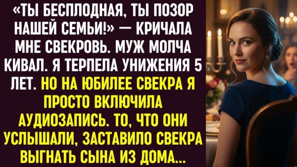 Истории из жизни|Ты бесплодная|Аудио рассказы|Аудиокниги слушать онлайн|Жизненные истории