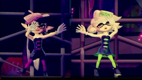 現在またはそれ以降のスプラトゥーン1 ft.イカ姉妹