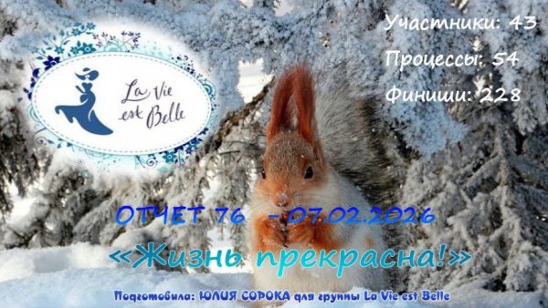 #855 Ежемесячный показ проекта "Жизнь прекрасна!" - дек 2025 - янв 2026